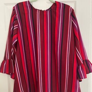 Ashhley Stewart Women's Striped Dress Shirt